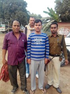 manrega po arrested in curpetion jamui