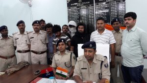 siwan tribhuwan tiwari arested bihar criminal